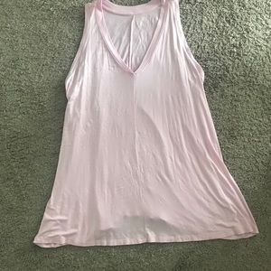 Light pink sleeveless tank